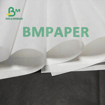 Kraftpapier-einzelner heller weißer Nahrungsmittelgrad 30gsm 40gsm MG fettdicht