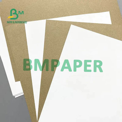 Weißes Spitzenkraftliner-Brett-Papier bereitete Masse materielles 120gsm 170gsm 200gsm auf