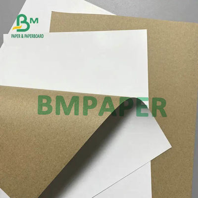 Weißes Spitzenkraftliner-Brett-Papier bereitete Masse materielles 120gsm 170gsm 200gsm auf