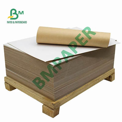 Weißes Spitzenkraftliner-Brett-Papier bereitete Masse materielles 120gsm 170gsm 200gsm auf
