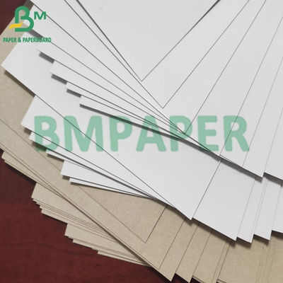 Grau Back, das GD2 Duplexbrett-Papier beschichtete, bereitete Massen-materielle weiße Spitze auf