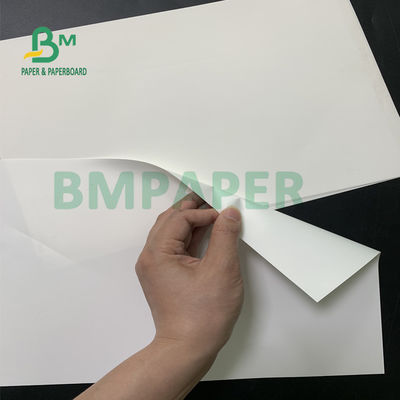 Glatte weiße synthetische Papierblätter, HAUSTIER Aufkleber-Papier wasserdicht für Drucken