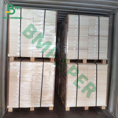 weißer unbeschichteter Karton 390gsm für Getränk-Küstenmotorschiff-Bier-Matte 624 x 860mm
