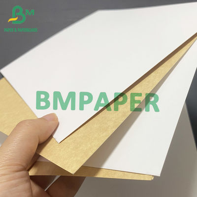 Weiße Kraftpapier Rückseiten-Seitenpappe 16PTS 20PTS eins für Kästen 90 x 125cm