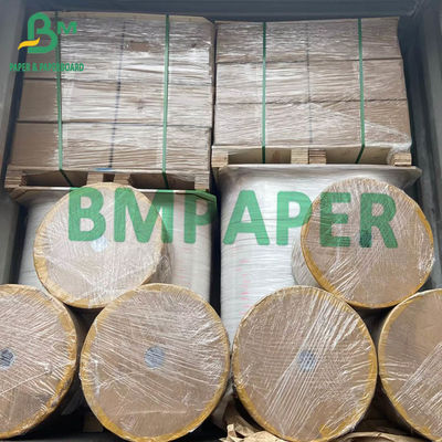60gsm Kraftpapier Breite des Packpapier-Rollen15mm 19mm für Straw Paper Striped Red Color