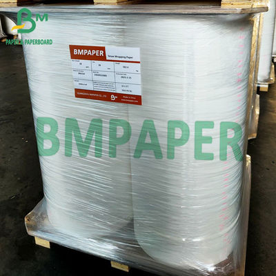 Packpapier der Nahrung28gsm, Nahrungsmittelgrad Straw Wrapping Paper Roll 22mm 24mm 28mm