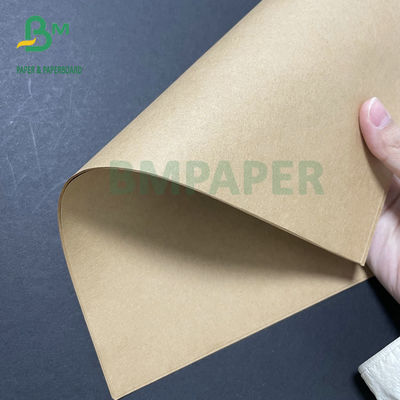 Brown färben halb dehnbare Breite 70g 75g 80g des Sack-Kraftpapier-Rollen97cm