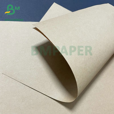 Brown färben halb dehnbare Breite 70g 75g 80g des Sack-Kraftpapier-Rollen97cm