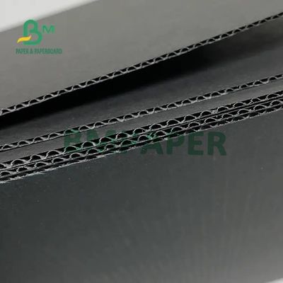 Schwarzes runzeln Pappblatt e-Flöte für Karton-Verpackung 502mm x 693mm