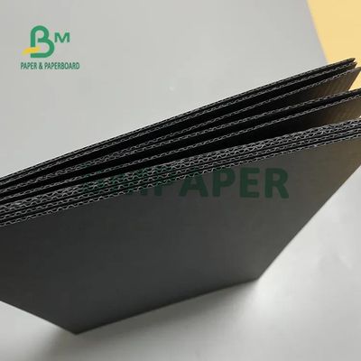 Schwarzes runzeln Pappblatt e-Flöte für Karton-Verpackung 502mm x 693mm