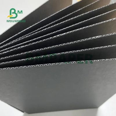 Schwarzes runzeln Pappblatt e-Flöte für Karton-Verpackung 502mm x 693mm