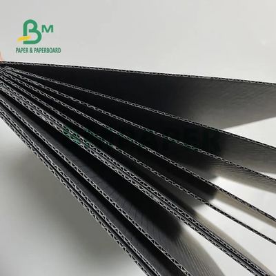 E-Fstärke der flöten-Schwarz-Wellpappe-Pappe110gsm 120gsm 150gsm