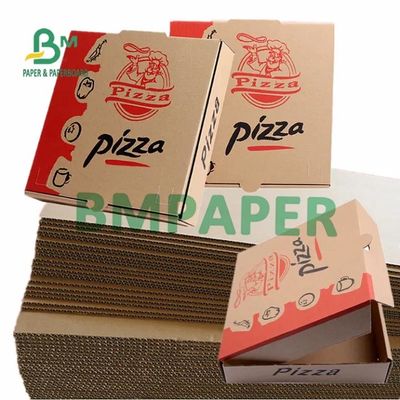 1mm 1.5mm starke Wellpappen-Blätter für Pizza-Behälter