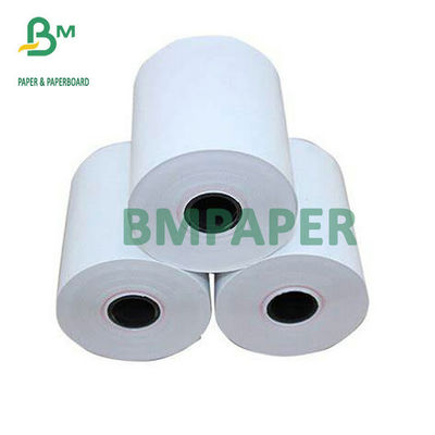 Hohes weißes Registrierkasse-Thermopapier rollen 48g 55g für Positions-Maschine