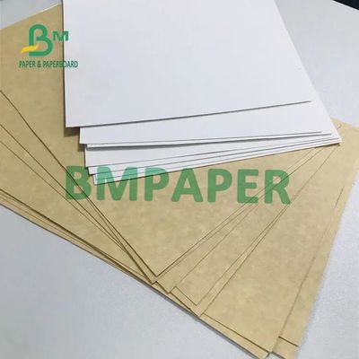 Hohe sperrige CCKB-Pappe mit weißer Spitzen-Kraftpapier-Rückseite 250G 270G 300G