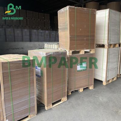 PET beschichtete Brown-Kraftkarton-Papier für Nahrungsmittelbehälter-Brett PET 300g + 15g
