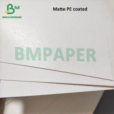 PET 230g + 15g überzogene Schalen-Papier auf Lager weiß für Schalen-materielle ausgezeichnete Formbarkeit