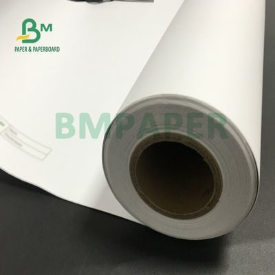 914mm x 100m Seiten des Tintenstrahl-20lb Bondpapier-zwei weiß für Entwurfs-Schilderung