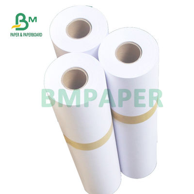 Breitformat 80gsm 20LB Cad Plotter Papier Roll 18'' 24' 36' X 500ft für Ingenieur Architektur Zeichnung