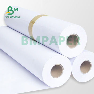 Breitformat 80gsm 20LB Cad Plotter Papier Roll 18'' 24' 36' X 500ft für Ingenieur Architektur Zeichnung