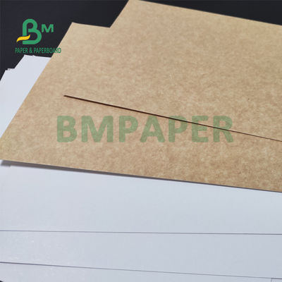 Weiß der Uniform-325gsm beschichtete hinteres Papier Kraftpapiers für verpackendes Brot 70 x 100cm