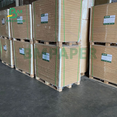 Weiß der Uniform-325gsm beschichtete hinteres Papier Kraftpapiers für verpackendes Brot 70 x 100cm