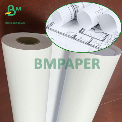 Plotter-Papier-Rolle 36&quot; der Helligkeits-92 X 500ft 20# 3&quot; Kern für Tintenstrahl-Drucker