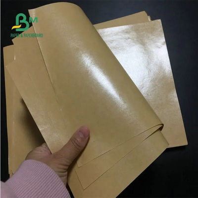 Kraftliner-Brett Oilproof Brown, PET gestrichenes Papier Rolls für die Nahrungsmittelverpackung 70gsm 80gsm 90gsm