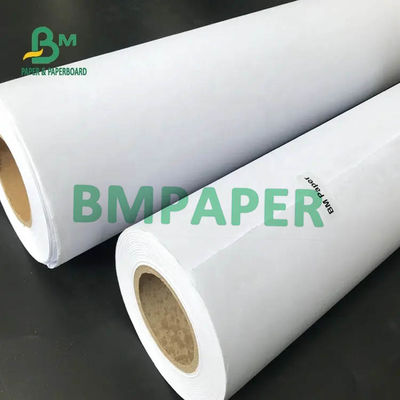 Plotter-Papier-Rolle unbeschichtetes 60gram 80gram 100gram Soem-ODM weiße für Kleiderfabrik