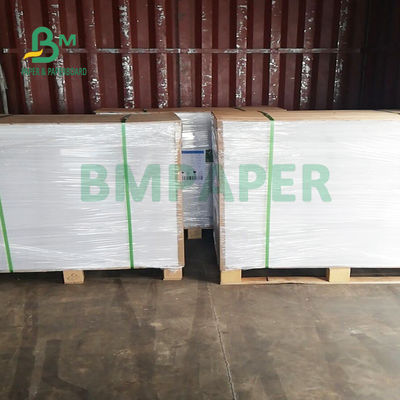 weiße Bondpapierrolle 60gsm 65gsm, weißer Offsetdruck Papier für Katalog 8,5 x 11 Zoll