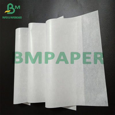 Bedruckbarer Kraftpapier-Nahrungsmittelgrad 30gsm 40gsm 45gsm MGs weißer für Verpackung