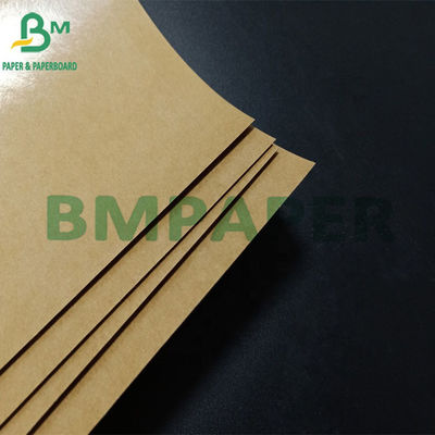 Seiten-PET 140g + 15g eins Beschichtungs-Nahrungsmittelgrad Brown Kraftpapier Papel für Nahrungsmittelverpackung