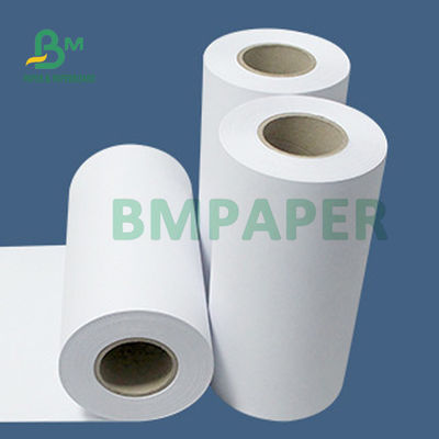 Plotter-Tintenstrahl 20lb Papel für Querformat-Drucker 24&quot; 36&quot; x 50m Scharfes Bild