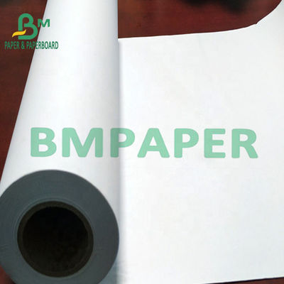 Weiße-Plotter-Tintenstrahl Papel unbeschichtete CAD 80g 30inch Plotter-Papier-Rolle er-hoh