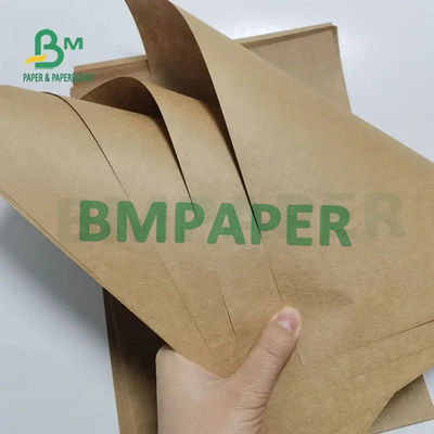 Hochfeste dunkelbraune Kraftpapier-Blätter 80gsm 90gsm für Lieferungs-Tasche