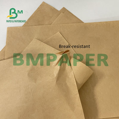Sack-Kraftpapier 80g 90g Brown für Bruch-beständigen Taschen-Zementsack
