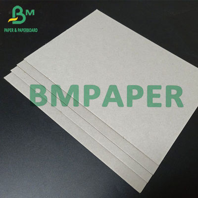 Aufbereitet zermahlen Sie 0.4mm - 2mm starke doppelte Seiten Grau Paper Board For Folders