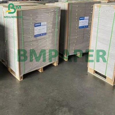 Aufbereitet zermahlen Sie 0.4mm - 2mm starke doppelte Seiten Grau Paper Board For Folders