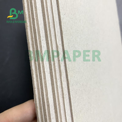 Ende 2 Seiten-Strohbrett mit grauer Rückseite des Glanz-1600gsm 508mm x 860mm