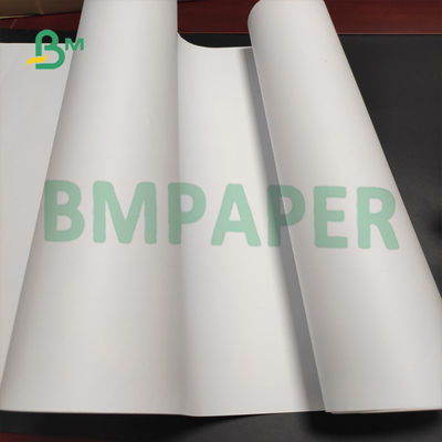 Kleidergebrauchs-Plotter-Papier Rolls des weißen Querformat-42gsm unbeschichtetes
