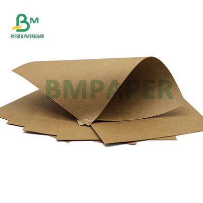 Packpapier der Nahrung250gsm, Brown-Kraftpapier für Nahrung Tray Folding Resistant 79 x 109cm
