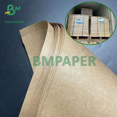 Dehnbares Kraftpapier Brown Schwerpunktshandbuch-Versorgungs-70gsm 75gsm halb für verpackenden Zement
