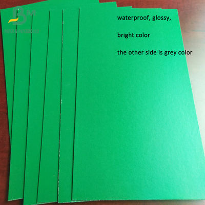 1.2mm grüne lackierte Spitzen-Grau Back Paperboard For File-Ordner