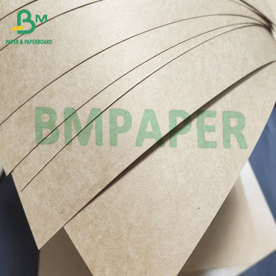 Mitnehmerkasten-materielles überzogenes Kraftpapier-Polybrett natürliches Brown