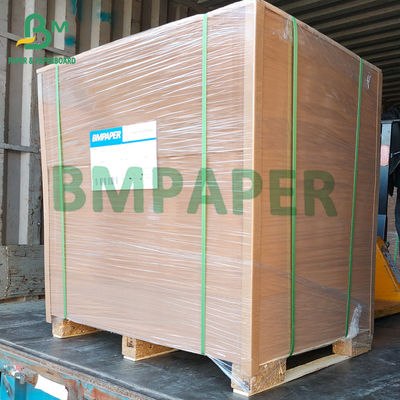 Mitnehmerkasten-materielles überzogenes Kraftpapier-Polybrett natürliches Brown