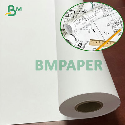 2&quot; Bondrolle 24&quot; Kern-weiße Tinten-Jet Engineering Papers 20# CAD x 300ft