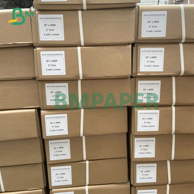 2&quot; Bondrolle 24&quot; Kern-weiße Tinten-Jet Engineering Papers 20# CAD x 300ft