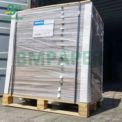 Recyclebares 400gsm beschichtete völlig weiße gezeichnete Spanplatte Grey Back