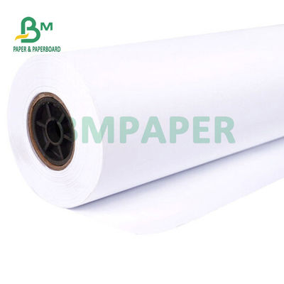 Tintenstrahl-Plotter-Papier 20lb CAD unbeschichtetes für Technik-Pläne 24&quot; 36&quot; X 150'