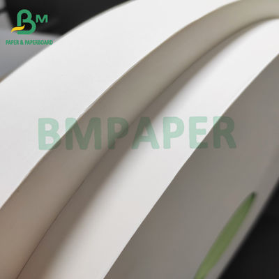 Nahrung sicheres 24gsm Straw Wrap Paper White Color 27mm x 6000 Meter Rolls
